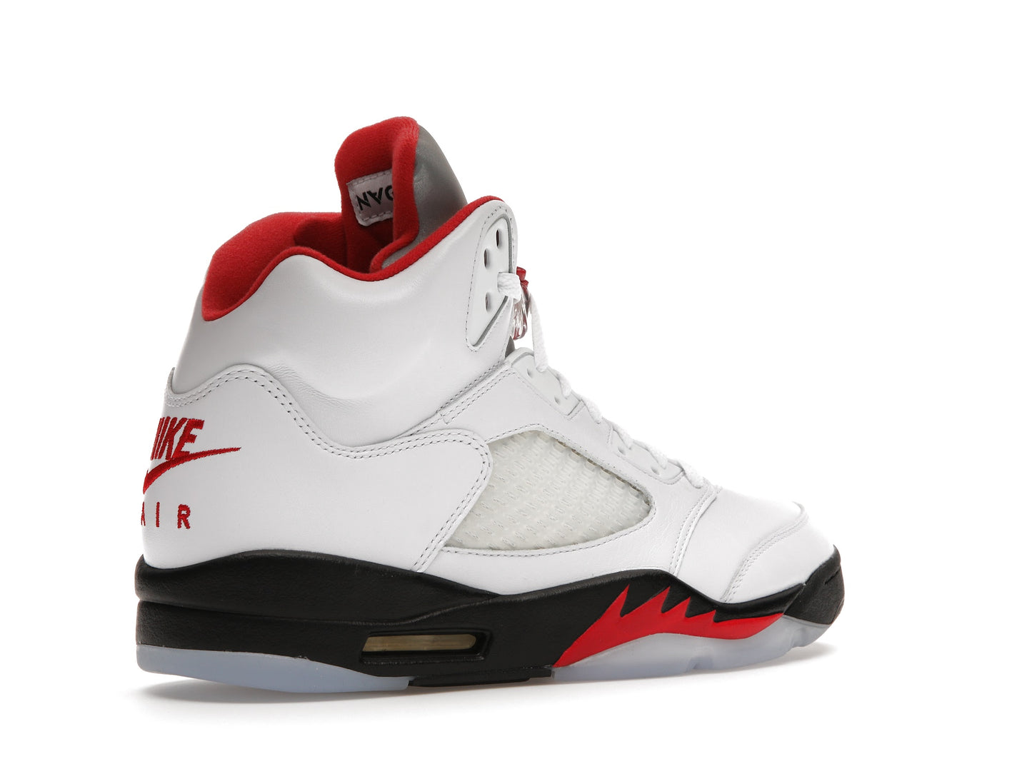 Jordan 5 Retro Fire Red Silver Tongue (2020)