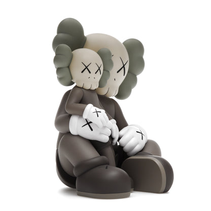 KAWS Holiday Changbai Mountain Figurine en vinyle Marron