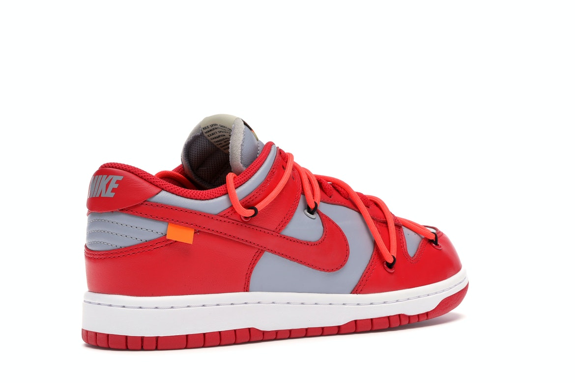 Nike Dunk Low Off-White University Red