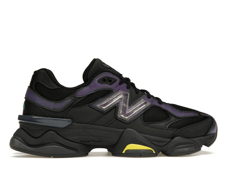 New Balance 9060 Mowalola Burglarwear Black Purple Yellow