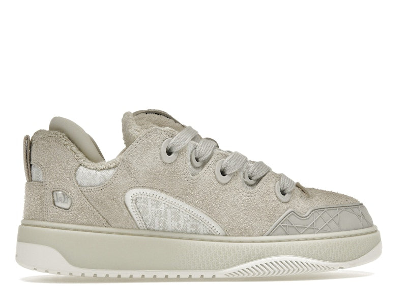 Dior B9S Skater ERL Cream Suede with White and Cream Dior Oblique Jacquard