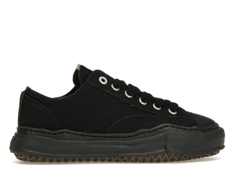 Maison Mihara Yasuhiro Peterson OG Sole Canvas Low Triple Black