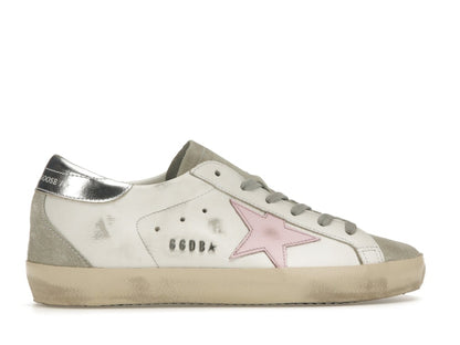 Golden Goose Super-Star Ice White Orchid Pink