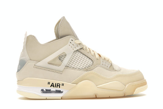 Jordan 4 Retro Off-White Sail (Femme)