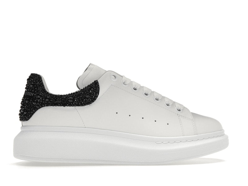 Alexander McQueen Oversized White Black Crystals