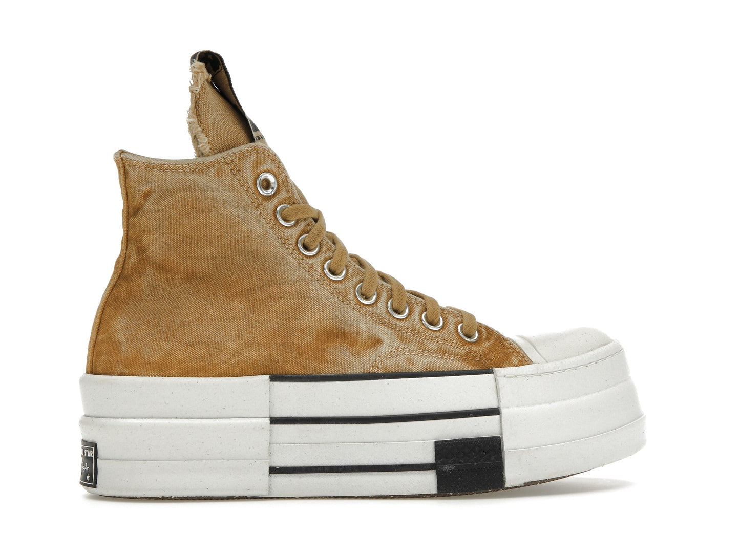 Converse DBL DRKSTAR Chuck Taylor All Star 70 Hi Rick Owens DRKSHDW Overdye Blonde 