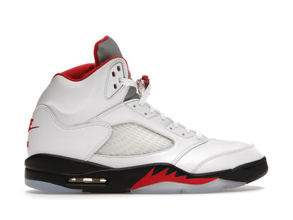 Jordan 5 Retro Fire Red Silver Tongue (2020)