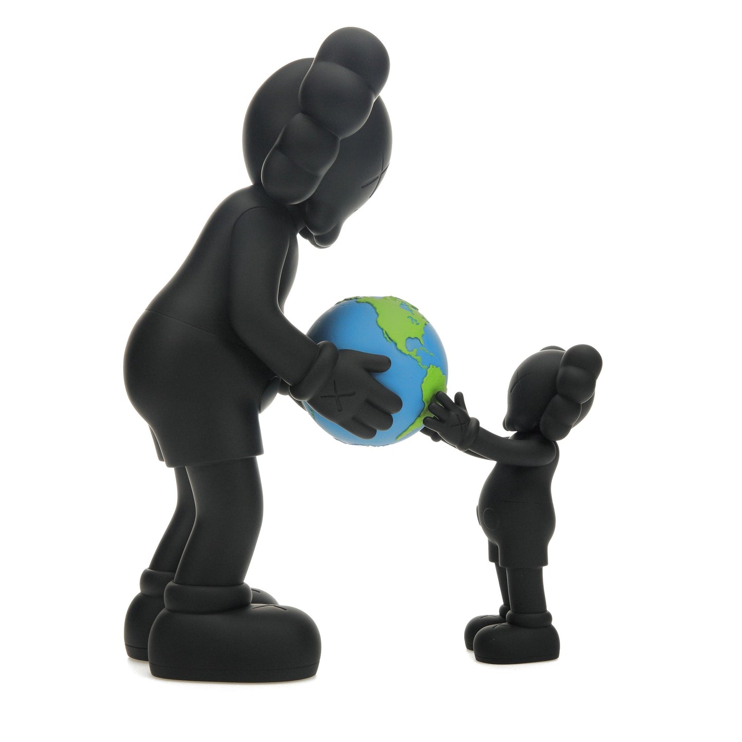 KAWS LA PROMESSE Figurine Vinyle Noir