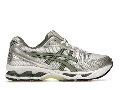 ASICS Gel-Kayano 14 White Pure Silver Slate Grey Sage