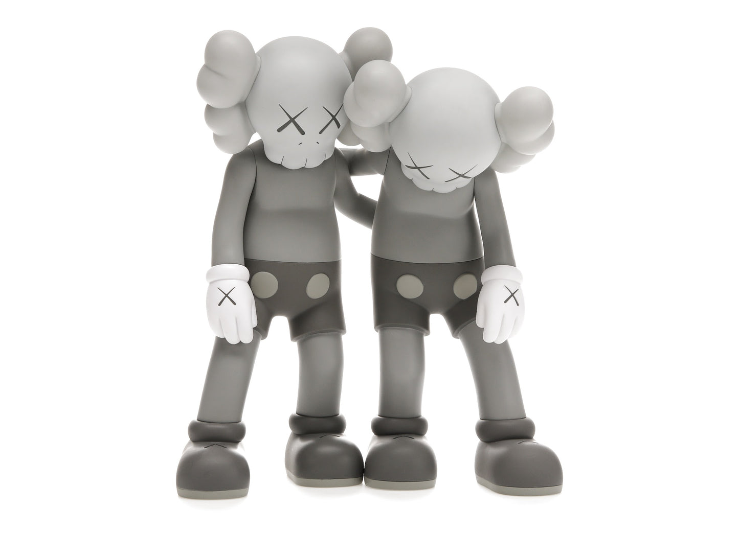 KAWS Along The Way Vinyl Figure Grey