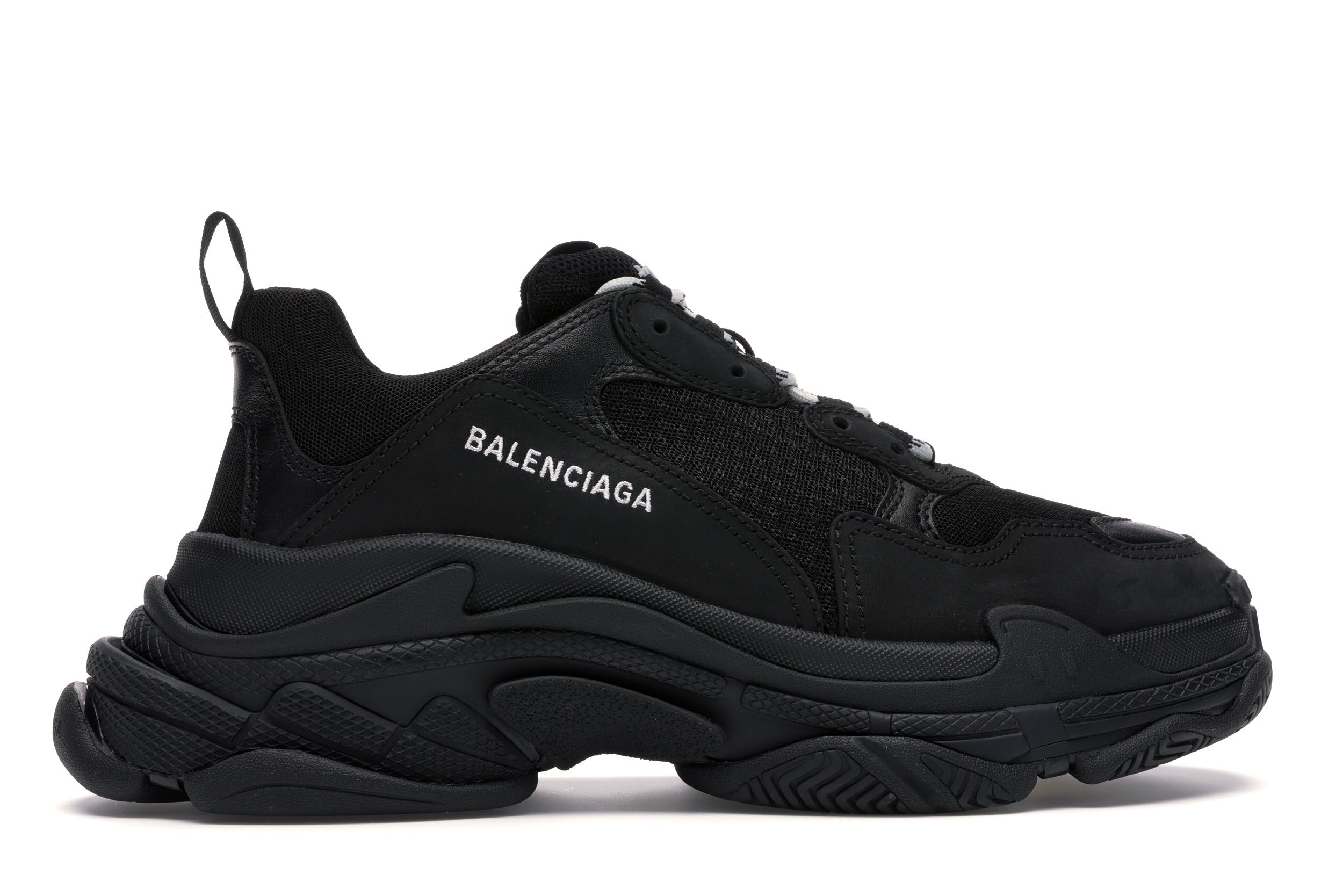 Balenciaga triple s black sneakers best sale