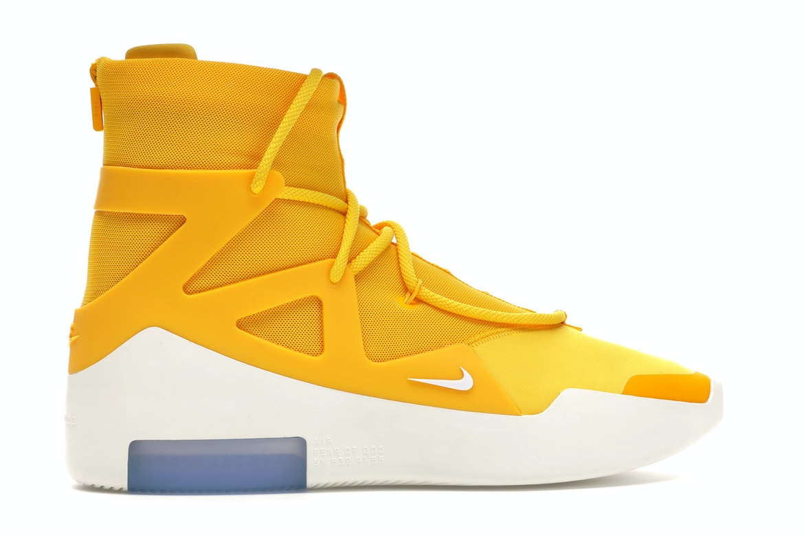 Nike Air Fear Of God 1 Yellow