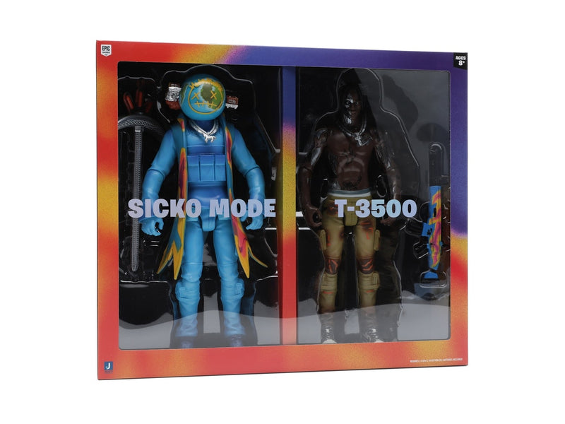 Travis Scott Cactus Jack Fortnite 12" Action Figure Duo Set