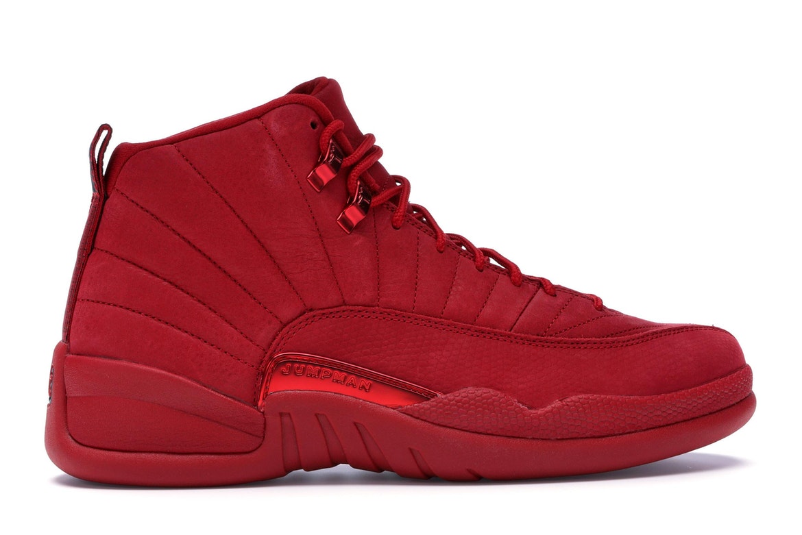 Jordan 12 in red on sale