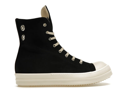 Rick Owens DRKSHDW High Top Black Milk