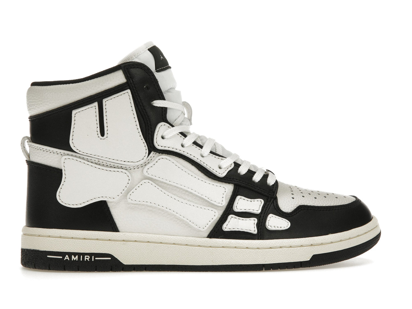 AMIRI Skel High Tops Black White