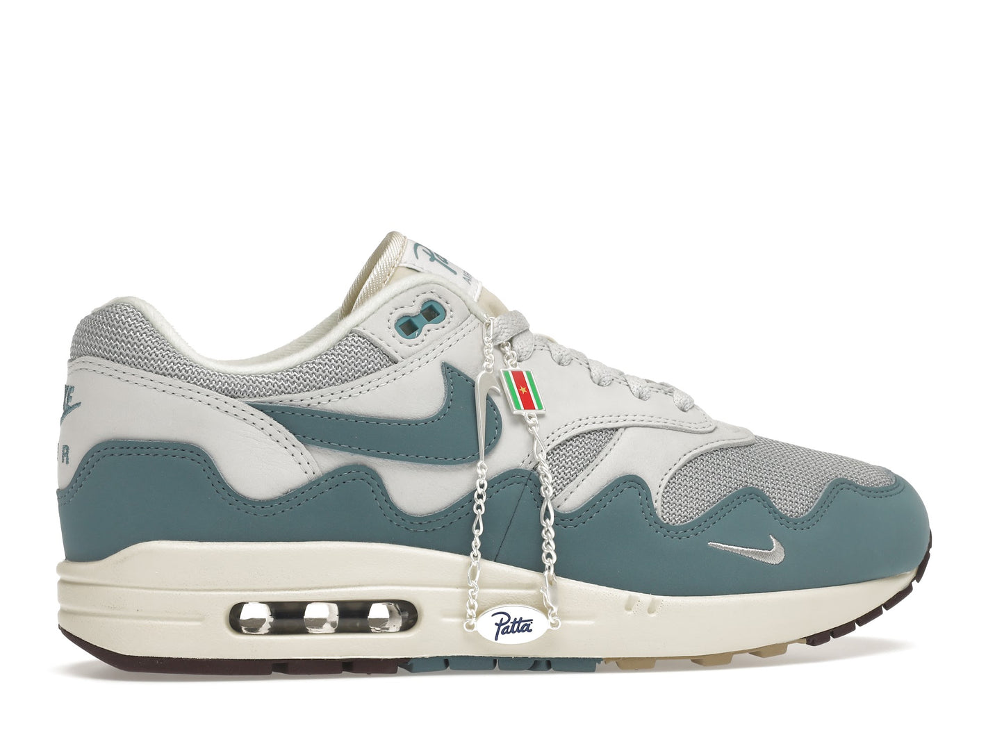 Nike Air Max 1 Patta Waves Noise Aqua (avec bracelet)