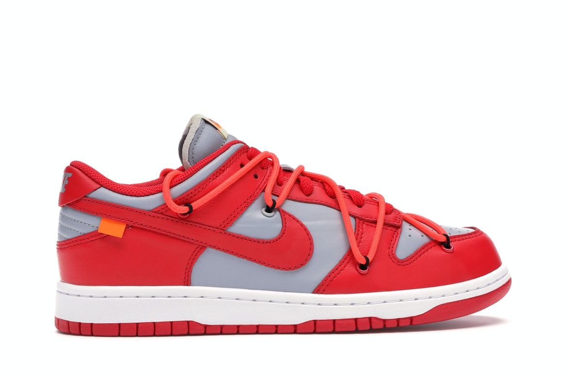 Nike Dunk Low Off-White University Red