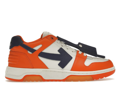 OFF-WHITE Out Of Office OOO Low Tops White Orange Blue