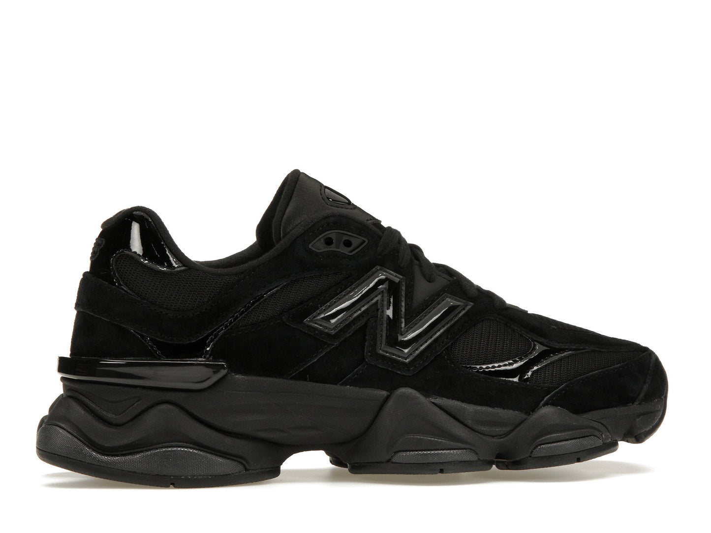 New Balance 9060 Triple Black Patent