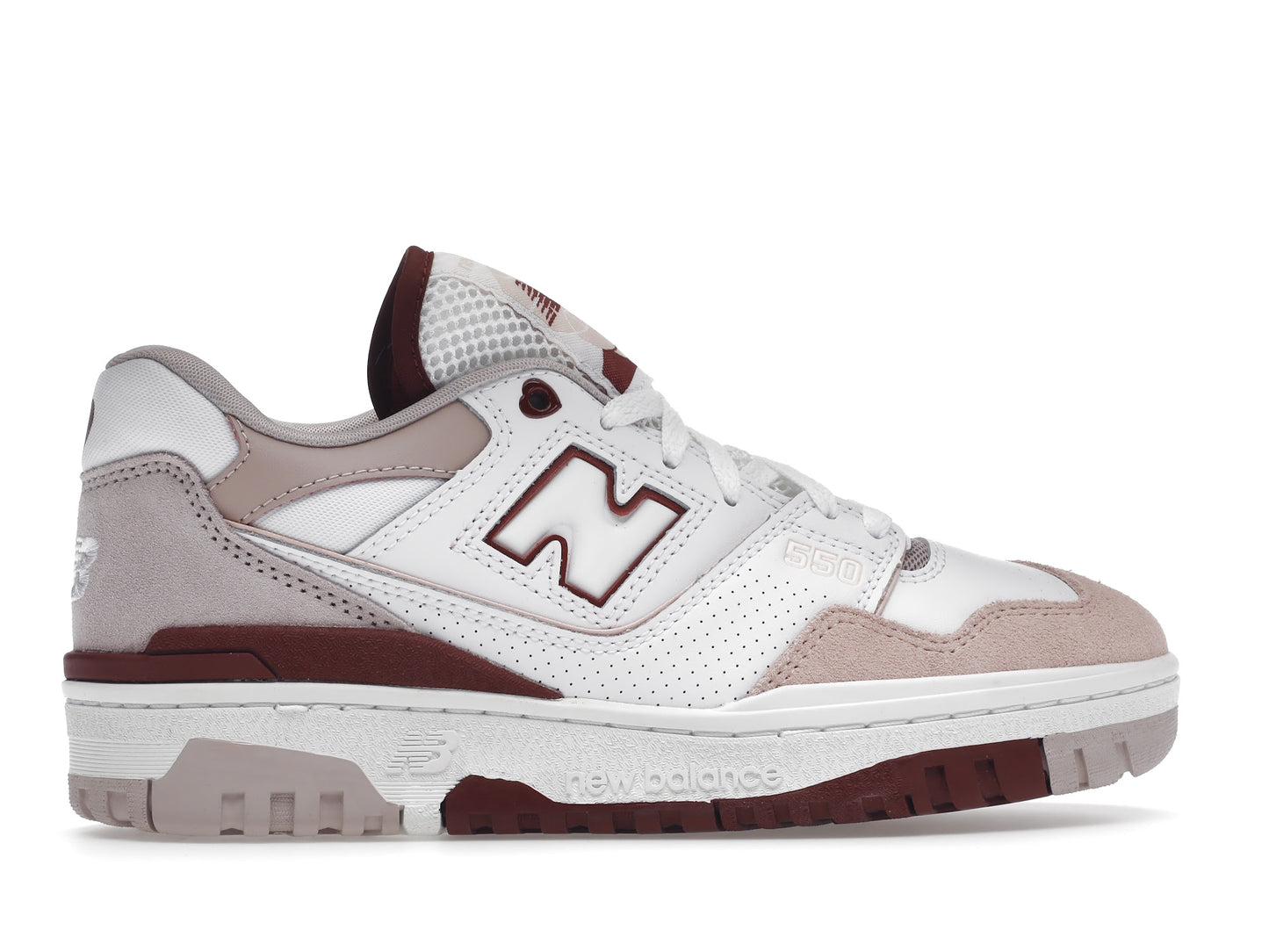 New Balance 550 Blanc Écarlate