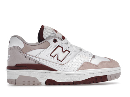 New Balance 550 White Scarlet