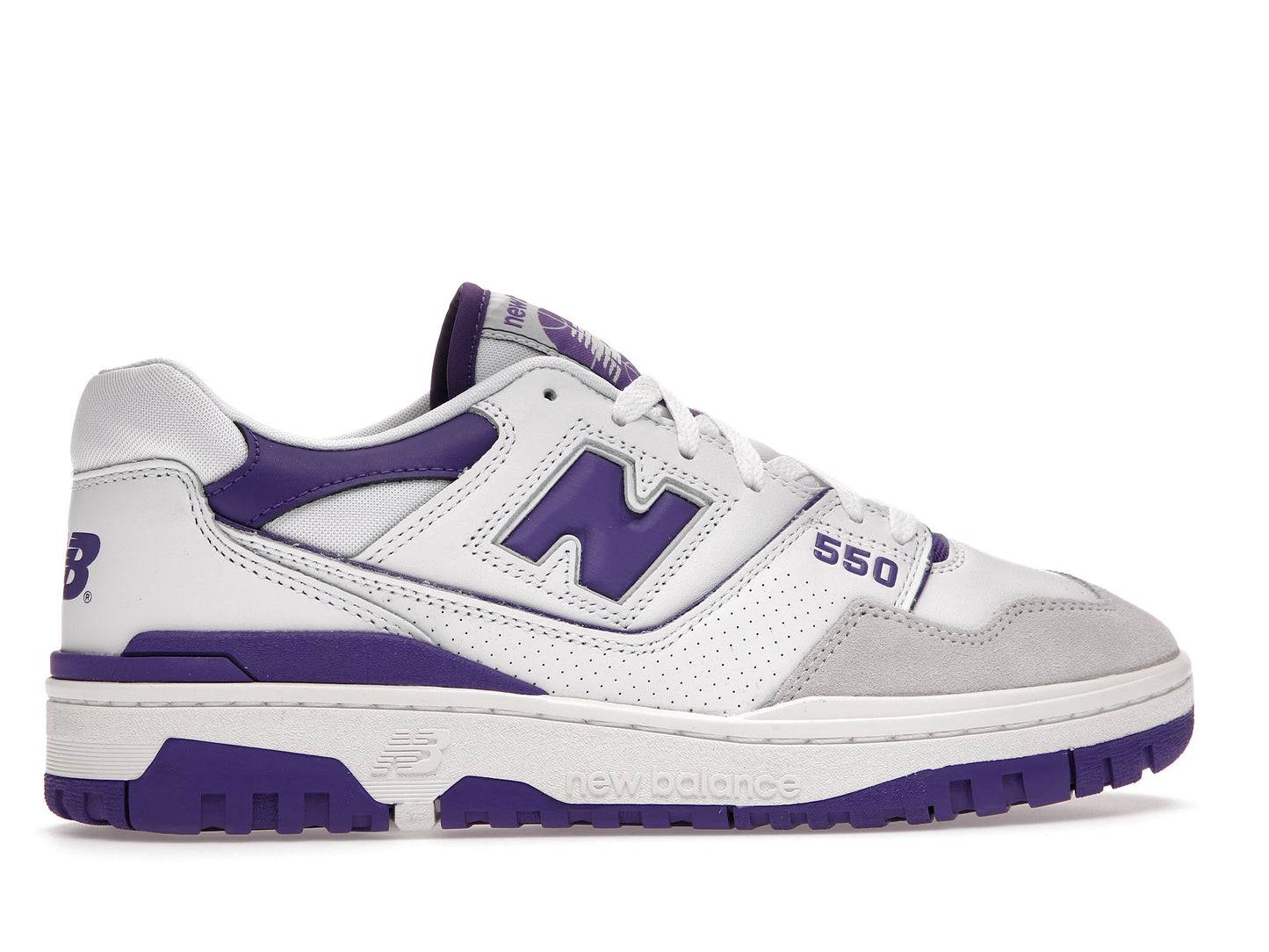 New Balance 550 White Purple