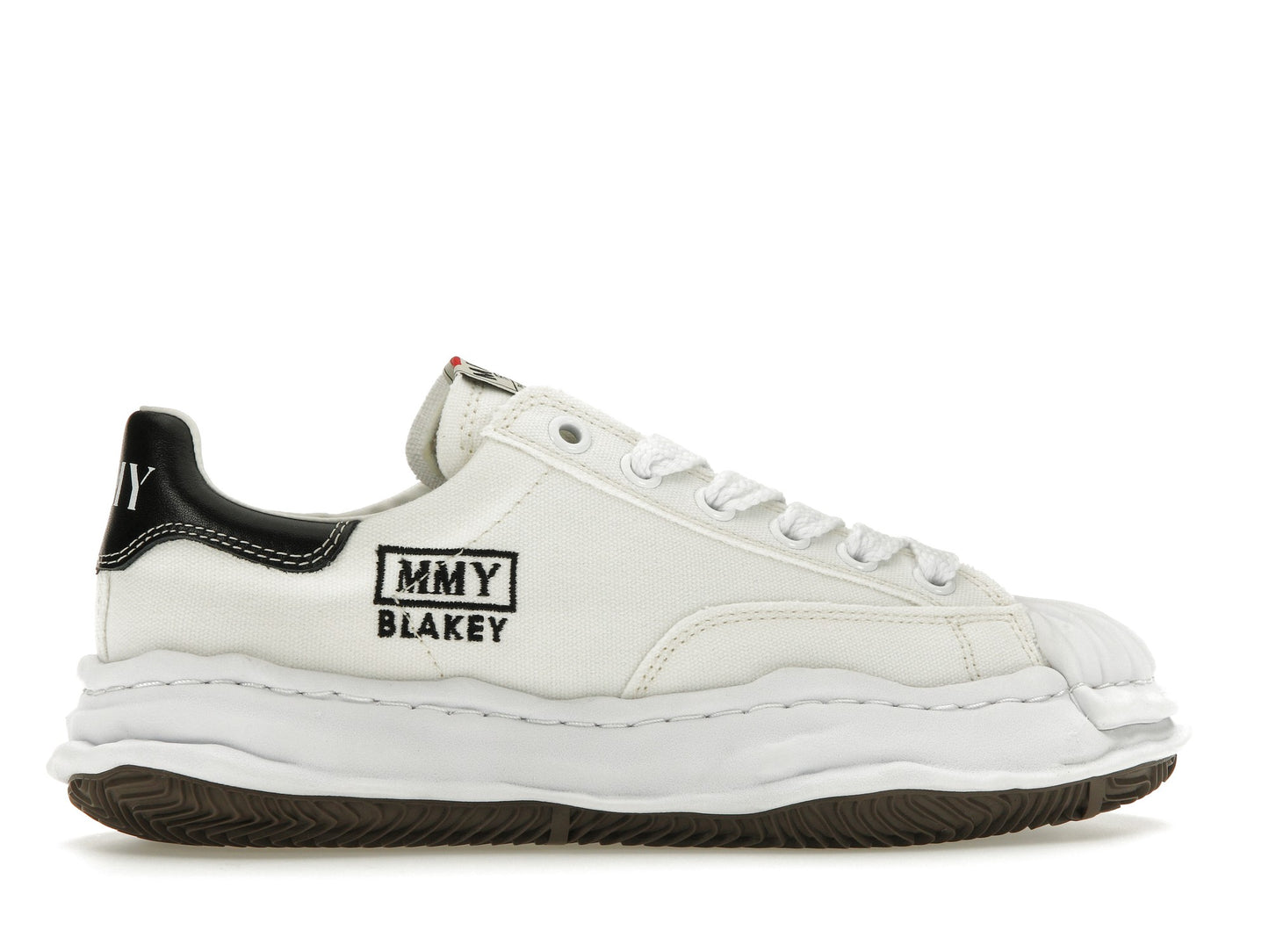 Maison Mihara Yasuhiro Blakey OG Sole Canvas Low White 