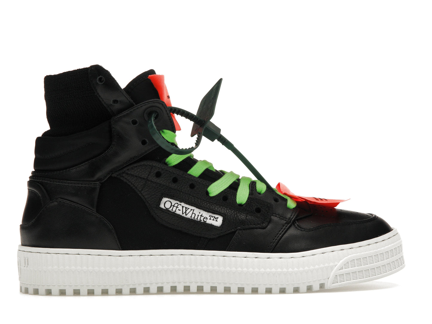 OFF-WHITE Off Court 3.0 Black Neon Green Orange 