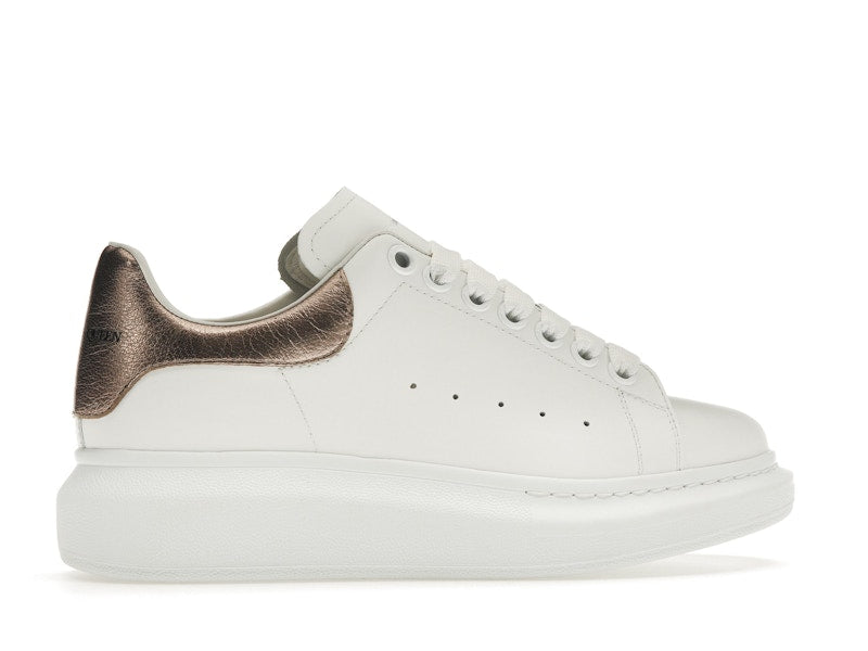 Alexander McQueen Oversized White Rose Gold