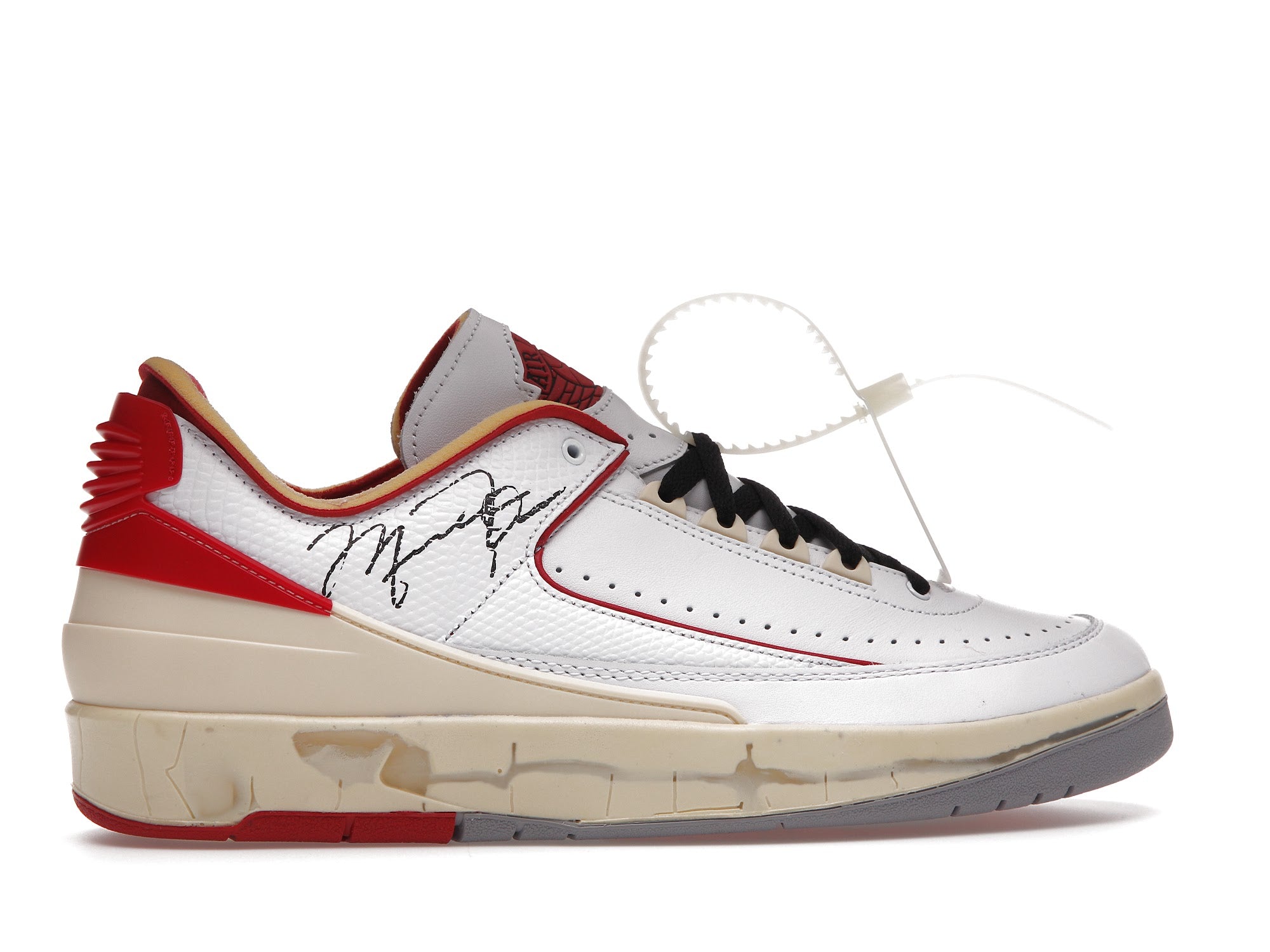 Jordan 2 Retro Low SP Off White White Red Sneaker Store Co