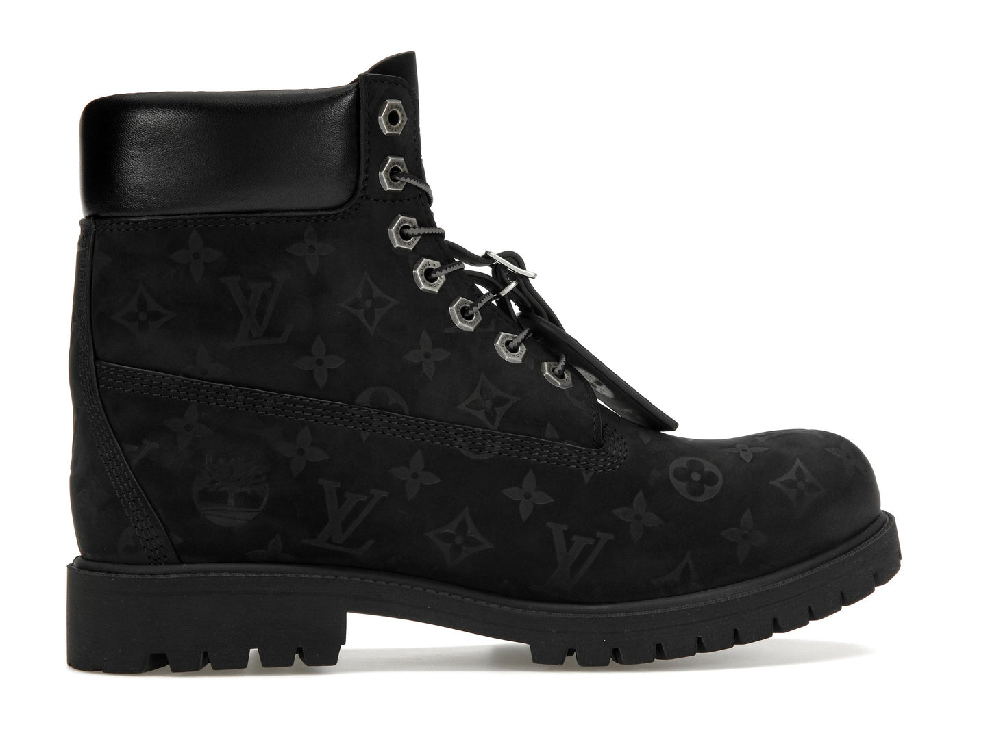 Louis Vuitton Timberland 6" Ankle Boot Black Monogram