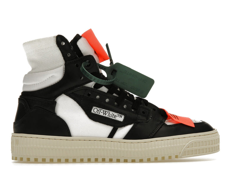 OFF-WHITE Off Court 3.0 Leather Canvas Black White