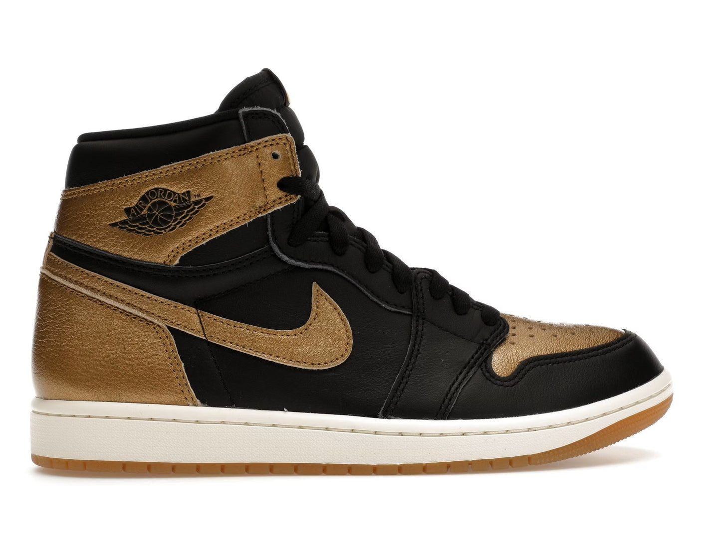 Jordan 1 Retro High OG Black Metallic Gold