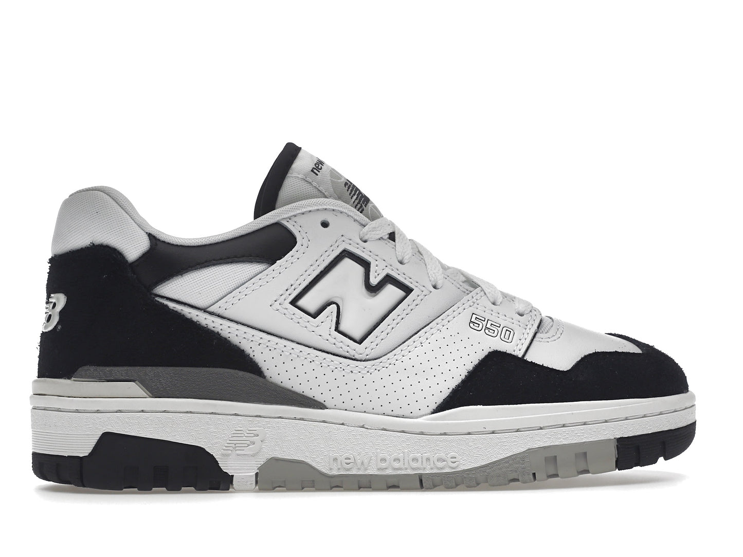 New Balance 550 White Black Rain Cloud