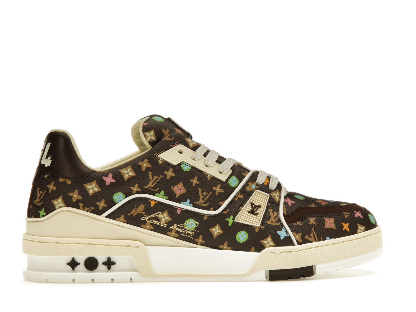 Louis Vuitton par Tyler, le créateur LV Trainer Mocha Multicolore 