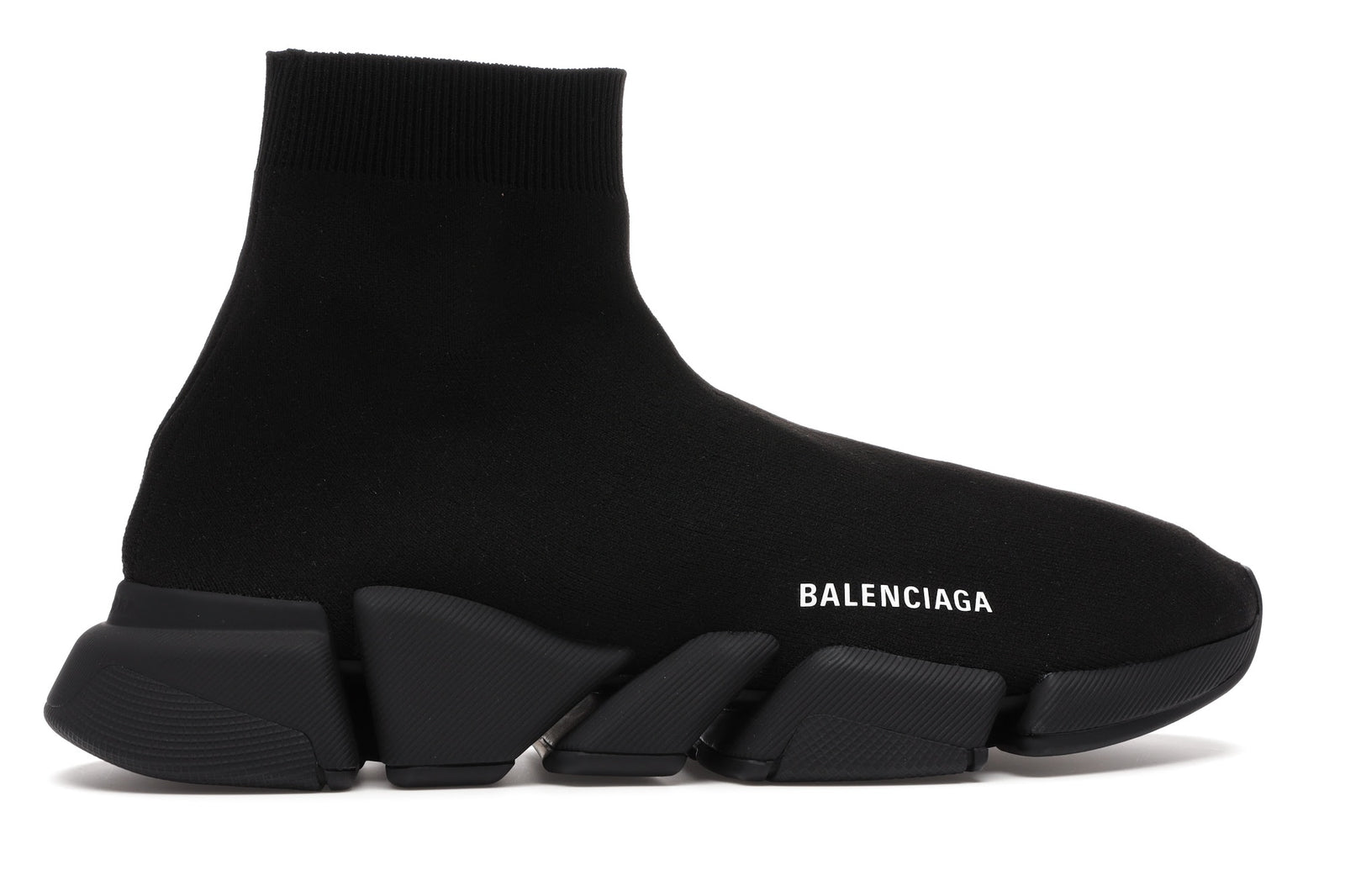 【関税&送料込】Balenciaga Black Stretch Fabric Speed 2.0 Sn Speed 2.0 sneakers in black - Balenciaga | Mytheresa