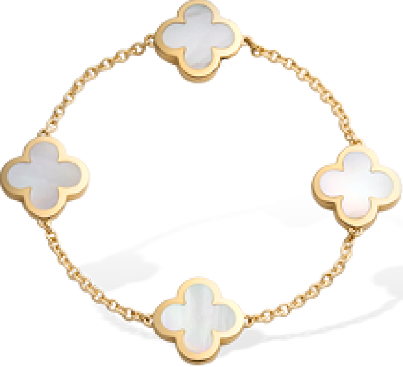 Pure Alhambra bracelet, 4 motifs