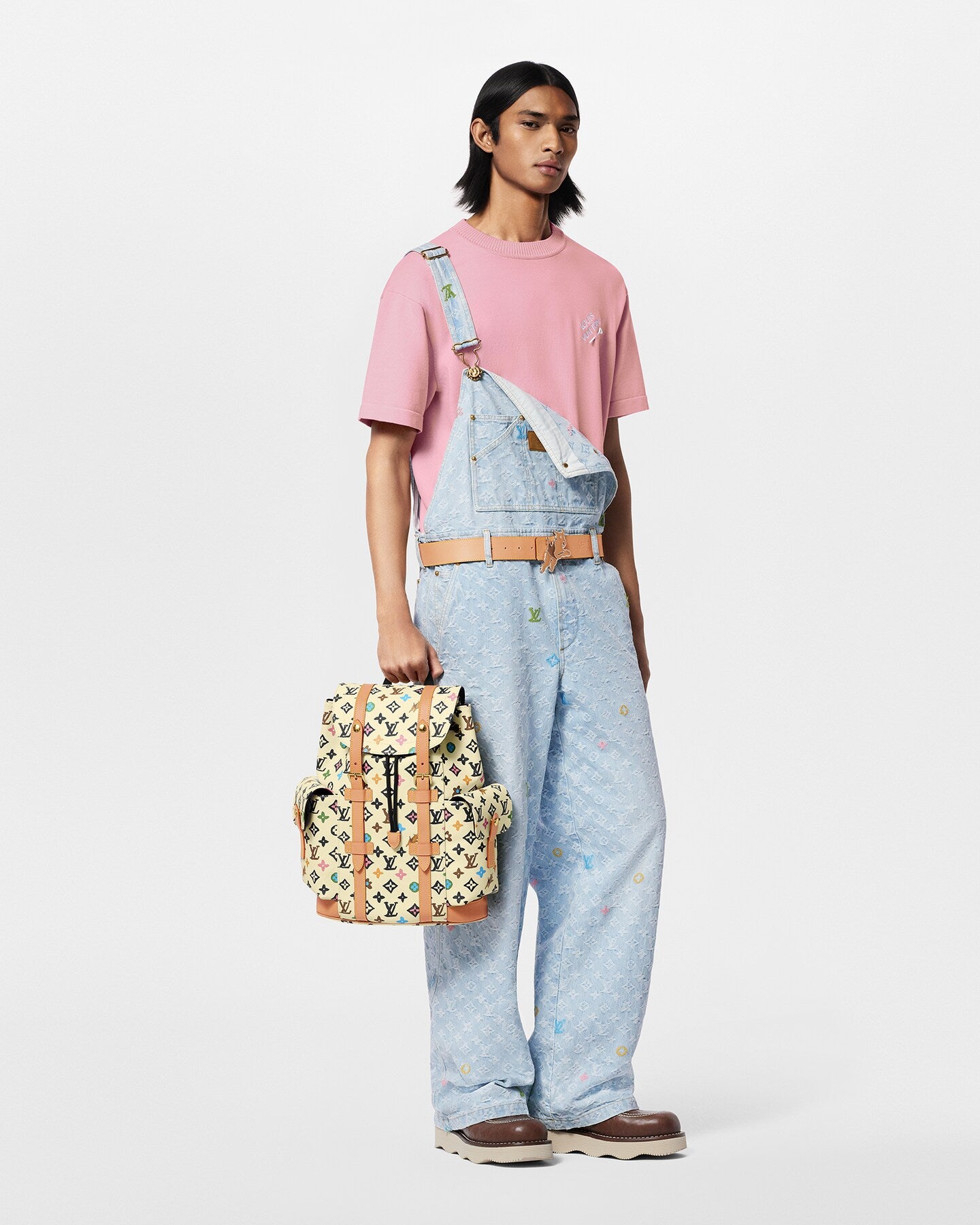 Louis Vuitton by Tyler, the Creator Monogram Denim Dungarees Washed Indigo