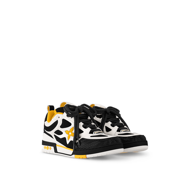 Louis Vuitton LV Skate Yellow Black White Sneaker 57th Street NYC