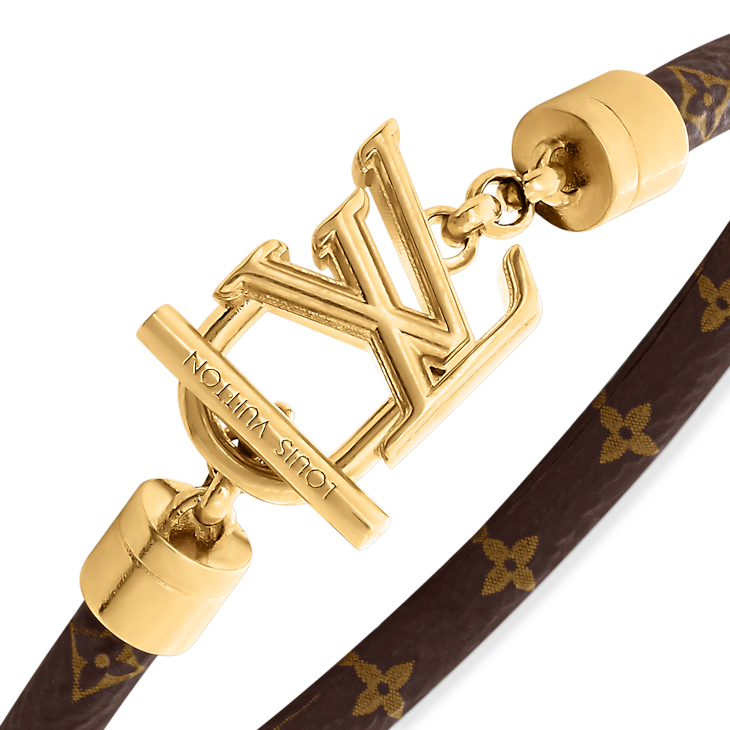 LV Dimension Cordon Bracelet Gold metal