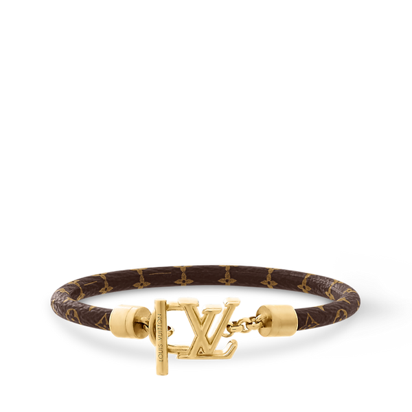 LV Dimension Cordon Bracelet Gold metal