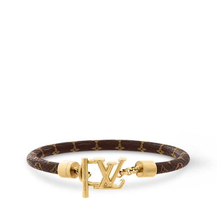 LV Dimension Cordon Bracelet Gold metal