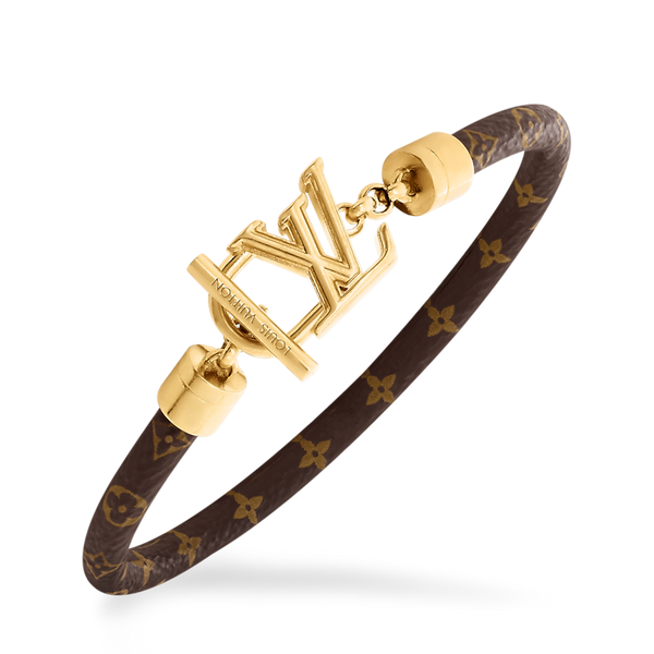 LV Dimension Cordon Bracelet Gold metal