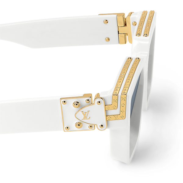 Louis Vuitton 1.1 Millionaires Sunglasses WHITE GOLD
