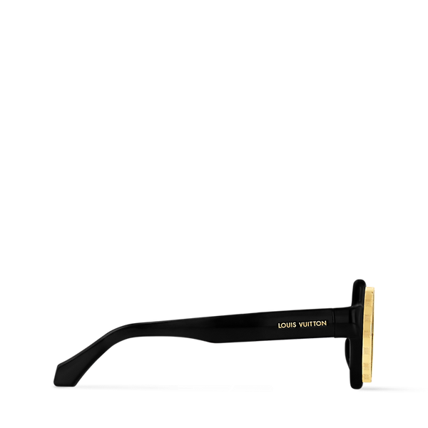 Louis Vuitton LV Super Vision Round Sunglasses Black (Z2598U)