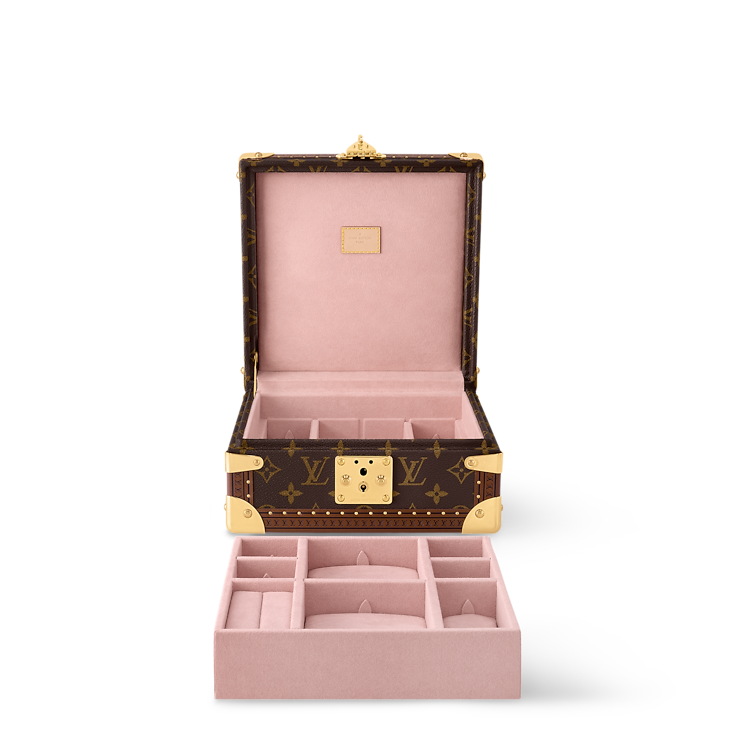 Louis Vuitton Trunks and Boxes Chests Coffret Joaillerie Pink Ballerinas