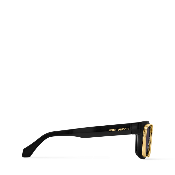 Louis Vuitton LV Super Vision Square Sunglasses Black (Z2599U)