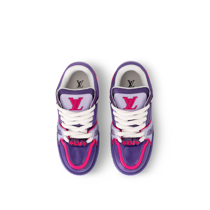 Louis Vuitton LV Trainer Maxi Purple Pink