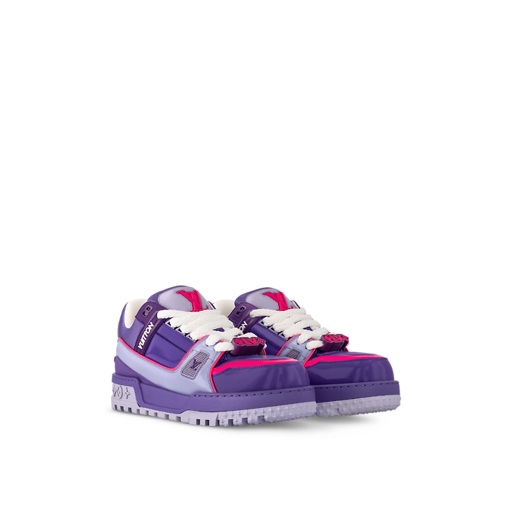 Louis Vuitton LV Trainer Maxi Purple Pink